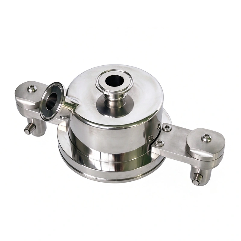Cleaning Cap for Passive Split Butterfly Valve