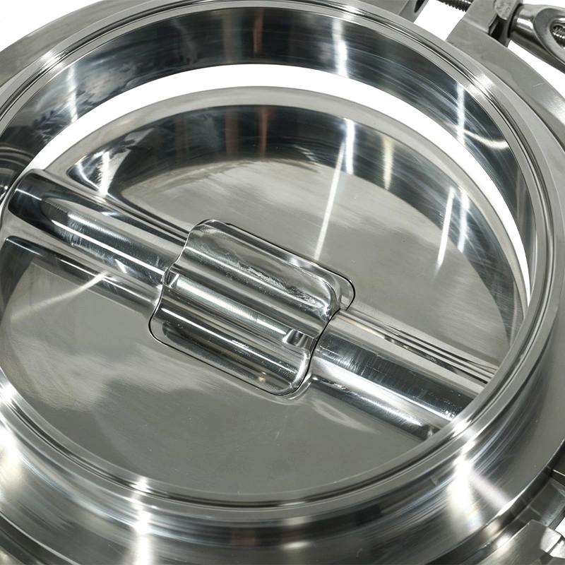 Sanitary Double Dosing Butterfly Valve for Powder Discharge