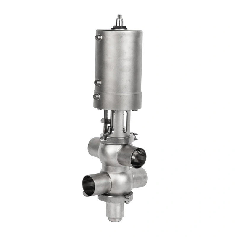 Sanitary Intelligent Double-Seat Mixproof Valve