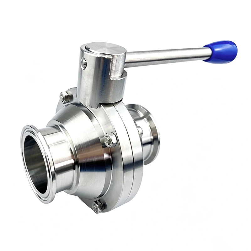 Sanitary Butterfly Type Ball Valve Sanitary Butterfly Type Ball Valve