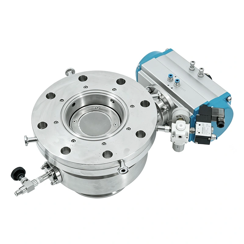 Sanitary Inflatable Seal Segmented Ball Valve Sanitary Inflatable Seal Segmented Ball Valve