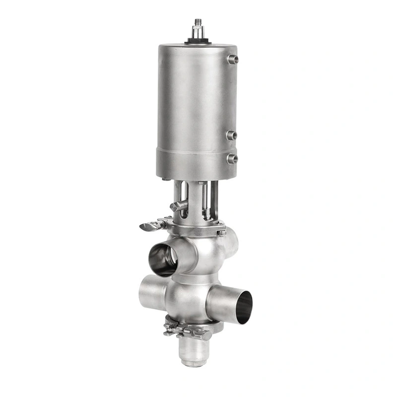 Sanitary Intelligent Double-Seat Mixproof Valve Sanitary Intelligent Double-Seat Mixproof Valve