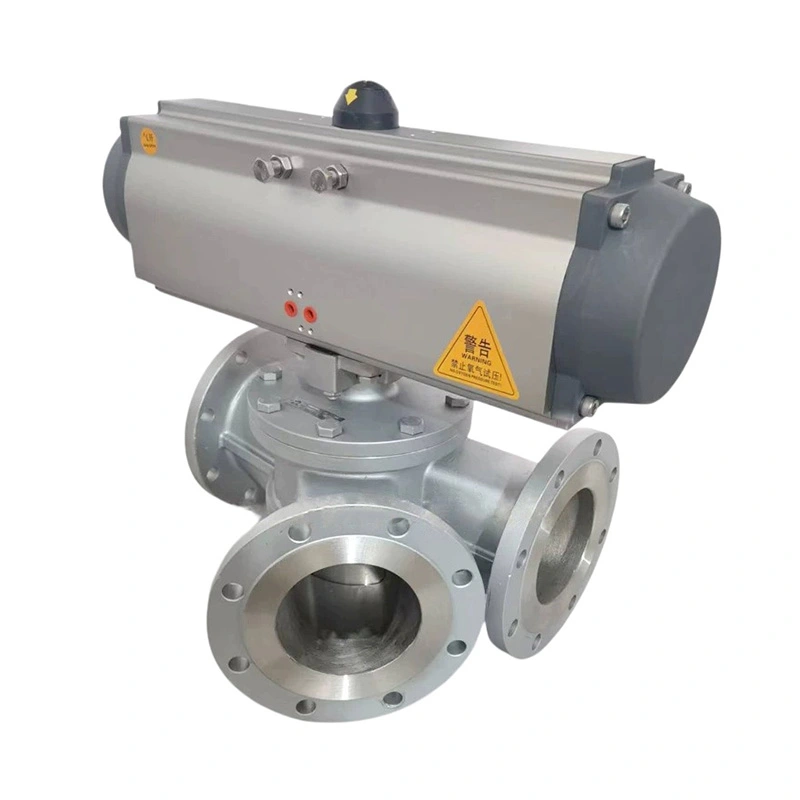 Sanitary Pneumatic 3-Way Diverter Valve For Powder Sanitary Pneumatic 3-Way Diverter Valve For Powder