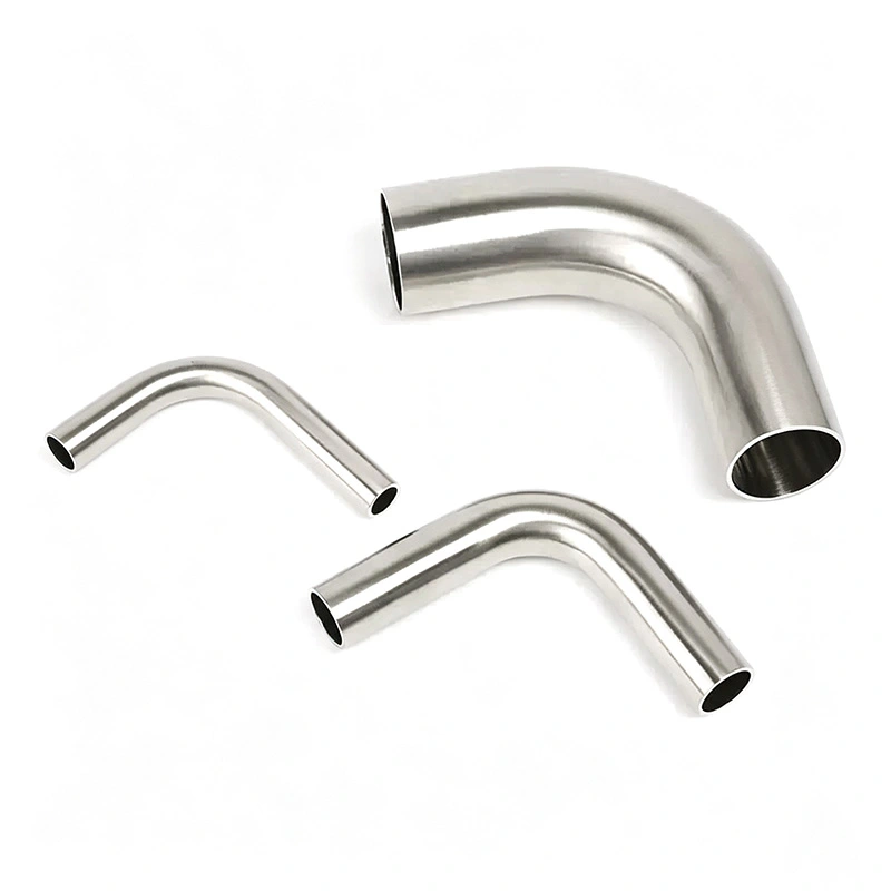 Sanitary Stainless Steel BPE 90° Elbow and Tube Sanitary Stainless Steel BPE 90° Elbow and Tube