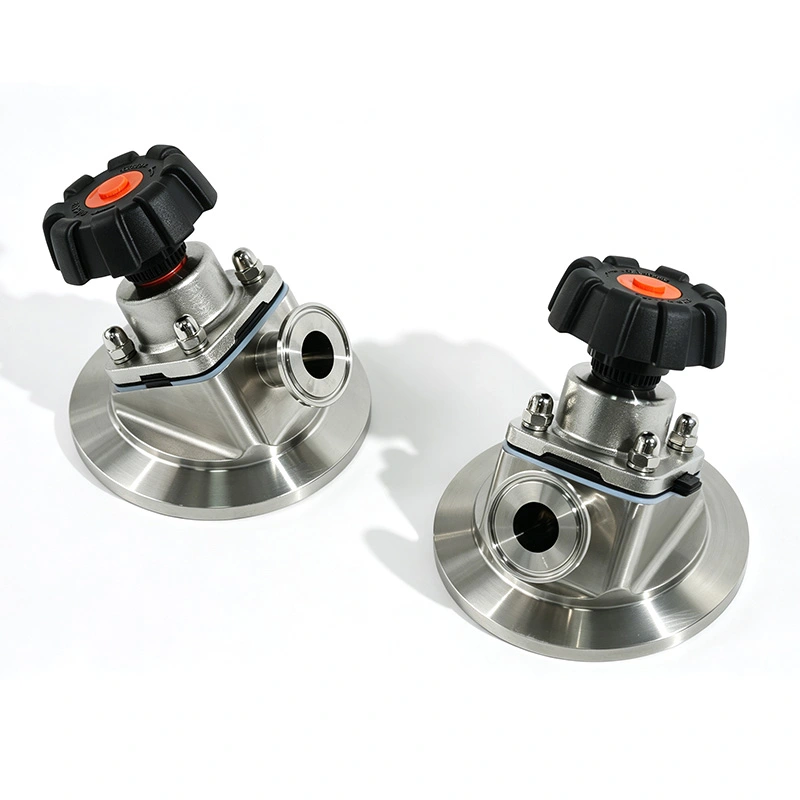 Sanitary Tank Bottom Diaphragm Valve Sanitary Tank Bottom Diaphragm Valve